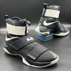 Nike LeBron Soldier 10 TB 'Team White Silver Black'